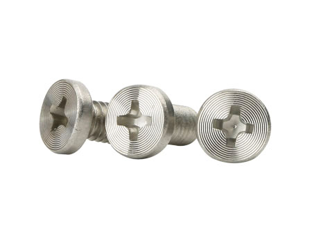 Stainless steel CD cross head screws